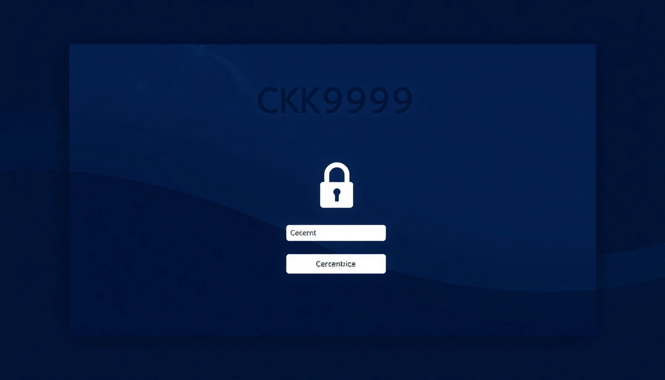 How to Easily Access Your CK999 Account with Seamless Login Steps