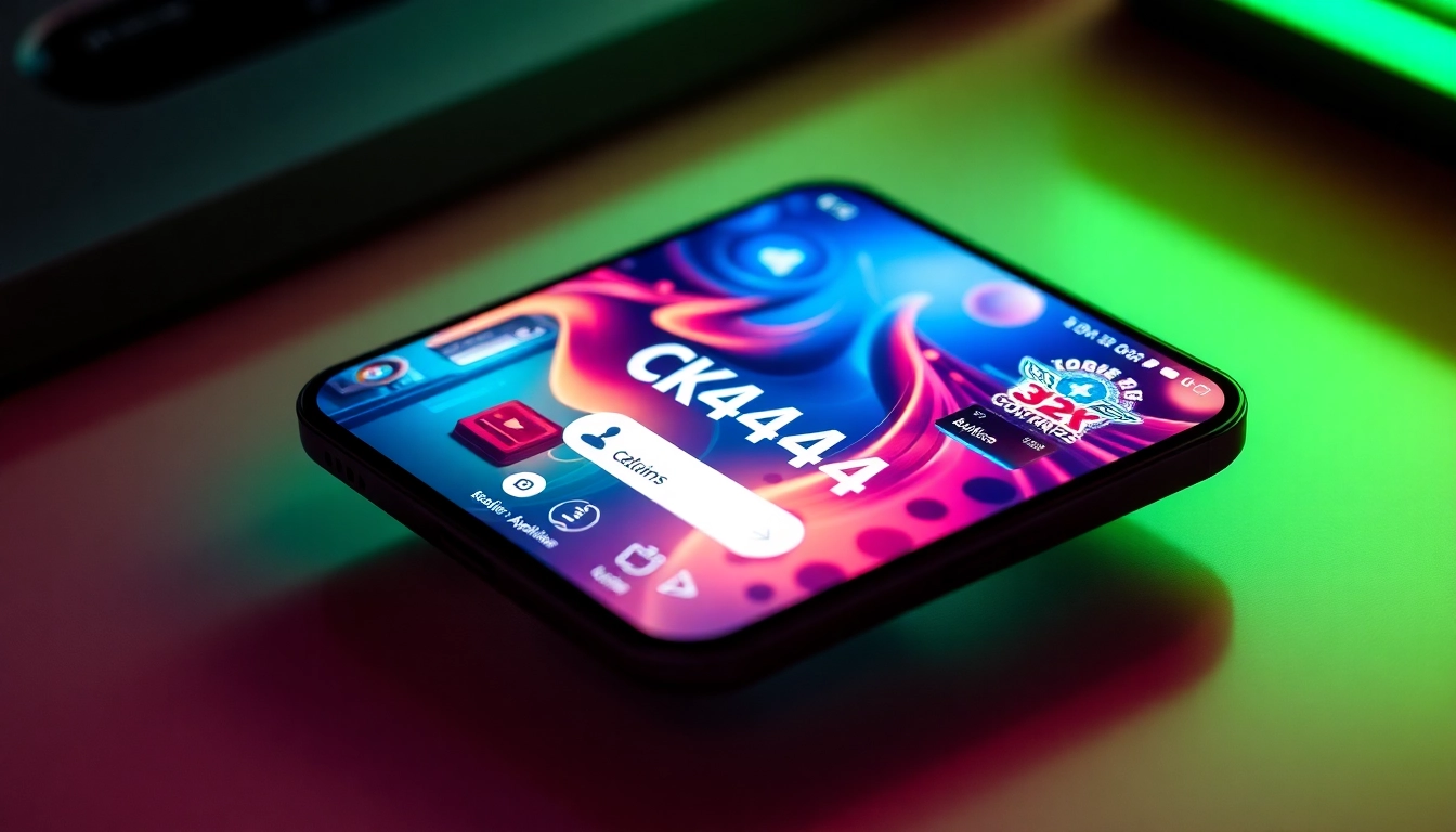 Use the ck4444 login app android to access seamless online gaming with engaging visuals and easy navigation on your device.
