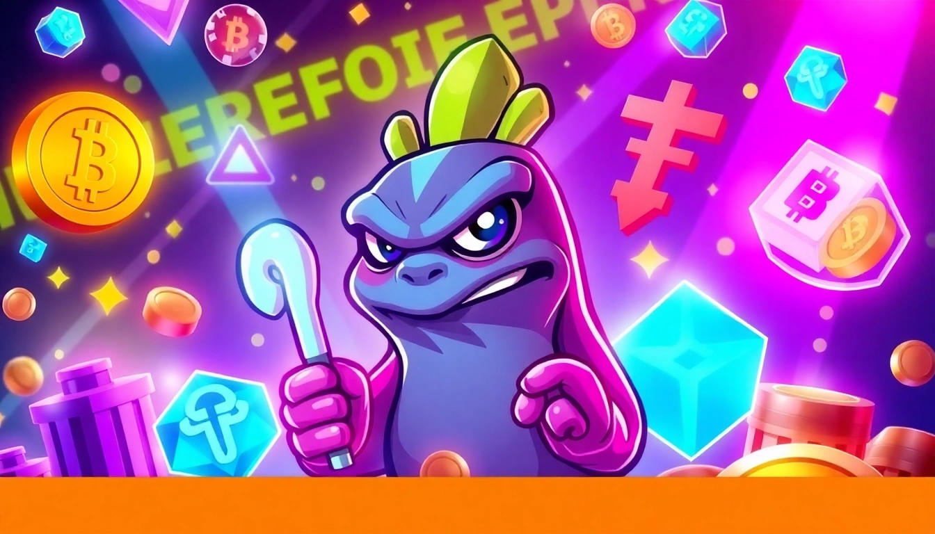 Buy APORK Token for community-driven crypto and GambleFi rewards with vibrant blockchain imagery